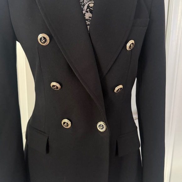 Zara Black Double-Breasted Women's Blazer - Picture 5 of 13